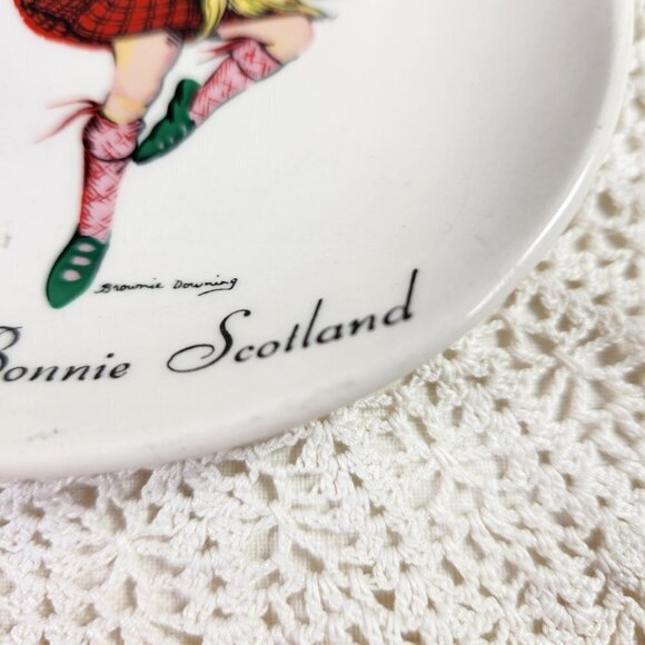 Brownie Downing Ceramics Frae Bonnie Scotland Dish J.H. Weatherby & Sons - Picture 3 of 9